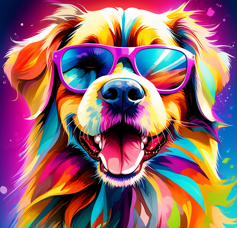 Digitale Kunst für Download - Hund