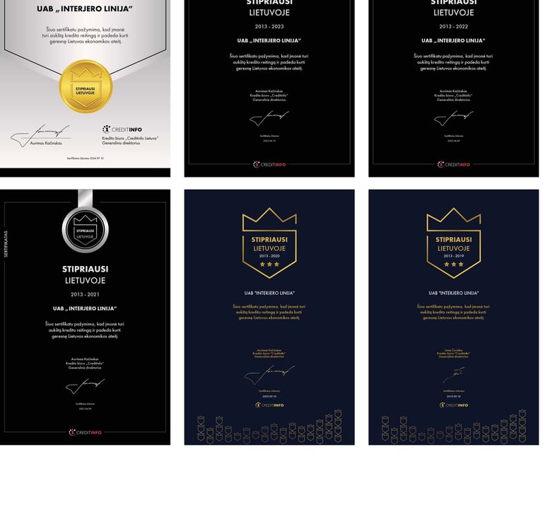 Stipriausi Lietuvoje 2013-2024