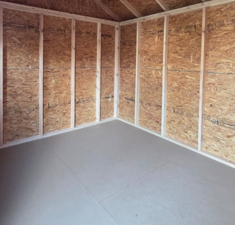 Close-up of LP ProStruct treated panel with resin, wax, and zinc borate for moisture and insect resistance