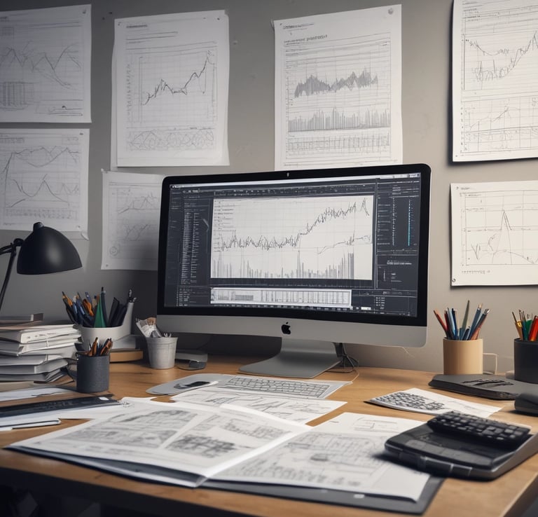 A tax consultant discussing with a client.