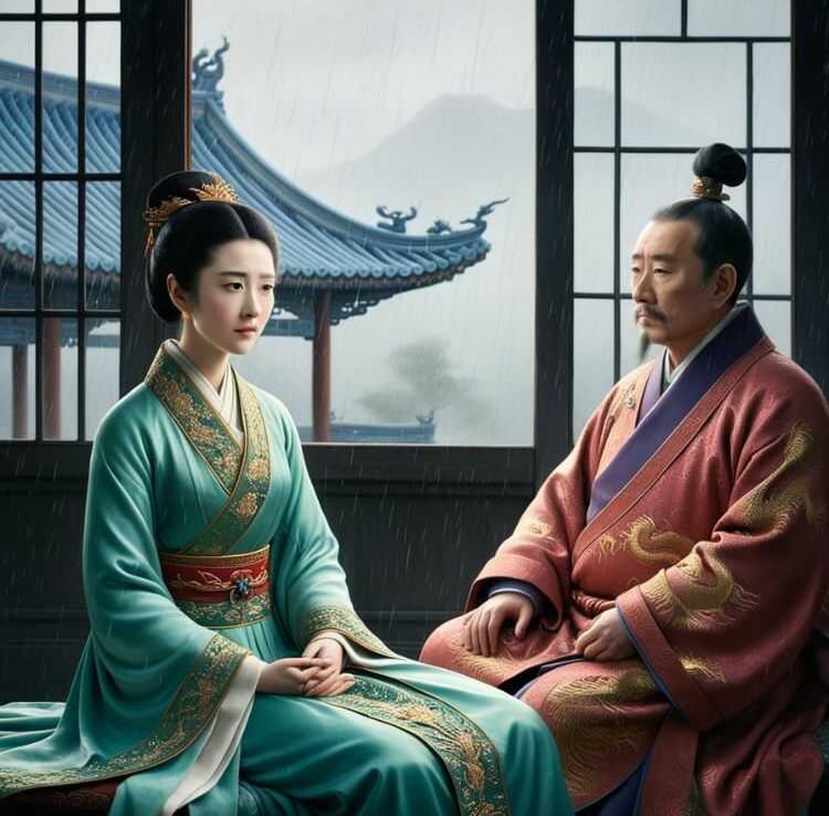 An Tư Công Chúa Đối Thoại Với Thượng Hoàng Thái Tông