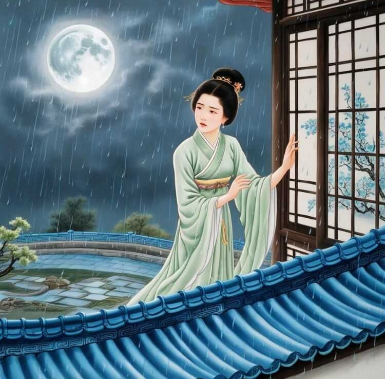 An Tư Công Chúa Dưới Ánh Trăng Thăng Long