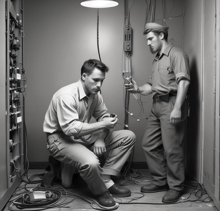 Spacious interior of a European countryside home