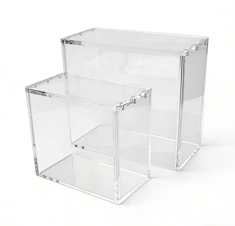 etb acrylic case booster box acrylic case magnetic acrylic case