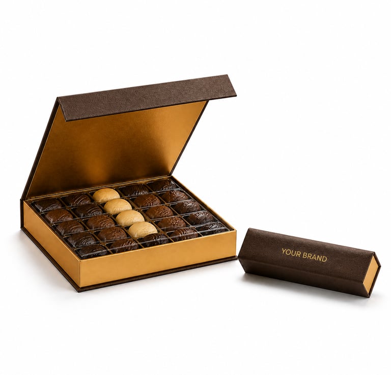 Cajas de Regalo para Chocolate Personalizadas