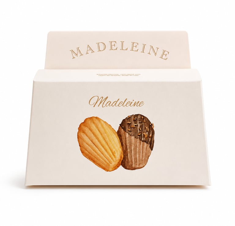 Cajas para Madeleines Personalizadas