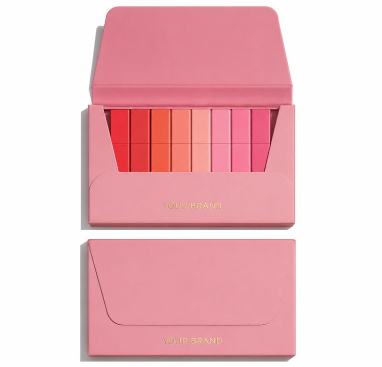 Cajas para Labiales Personalizadas
