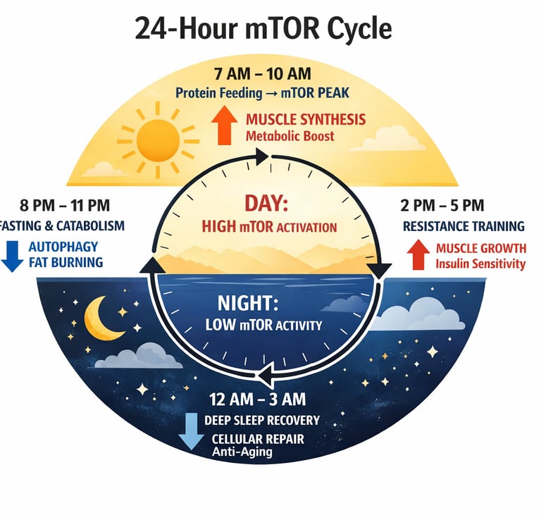 Why Your Muscles Aren’t Growing: The mTOR Mistake That Stops Muscle Growth