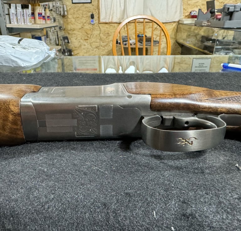 A Browning Citori adjustable trigger modification