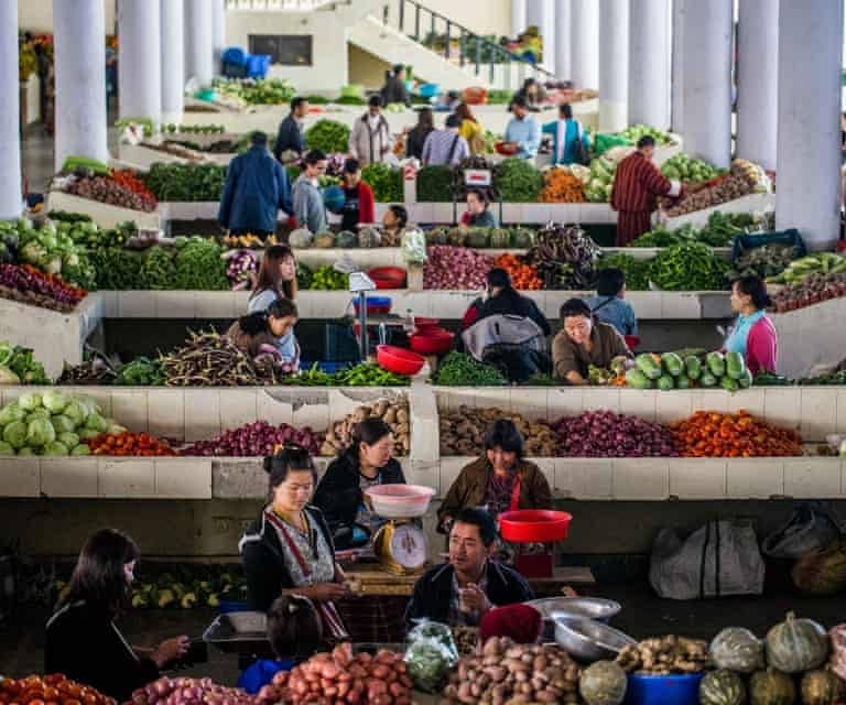 Assortment-of-vegetables-at-Centenary-Farmer's-Market-Thimphu-Bhutan