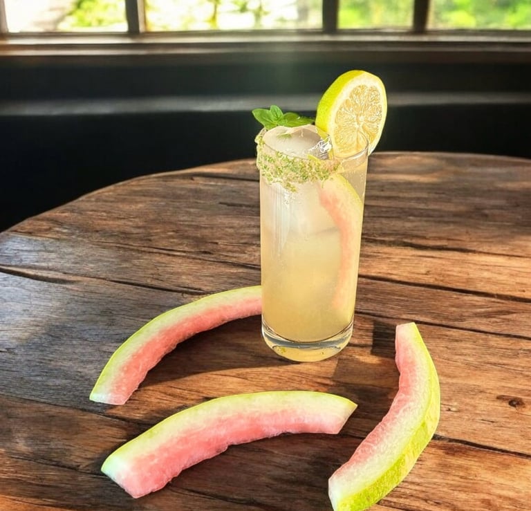 Signature sustainable mocktails Bender Mixology Services