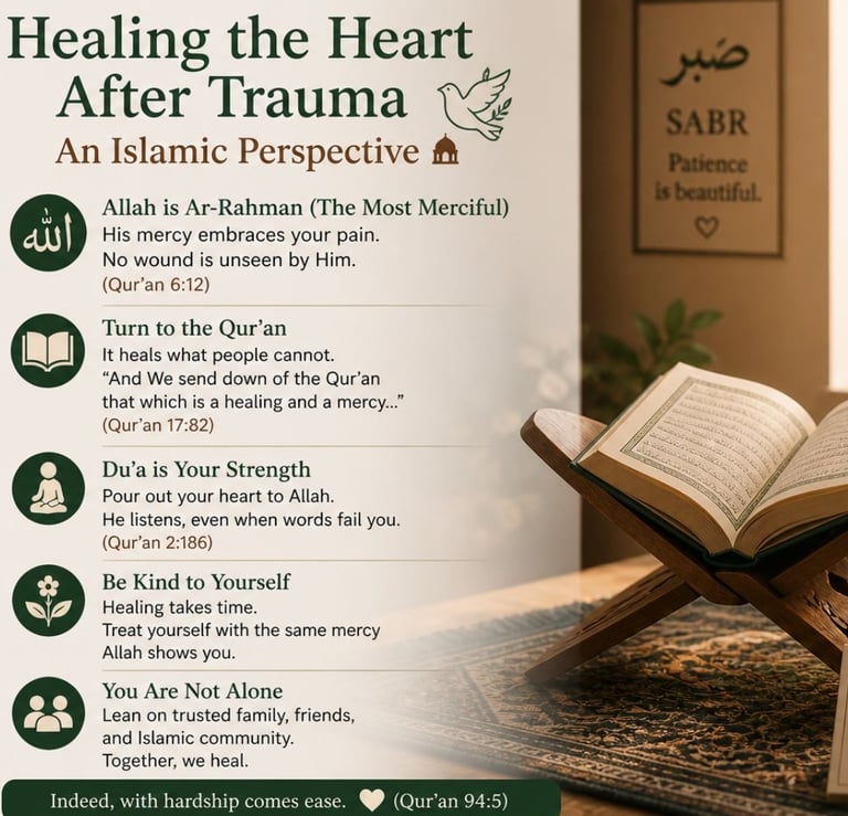 🕊️ Healing the Heart After Trauma — An Islamic Perspective 🕌  (2)