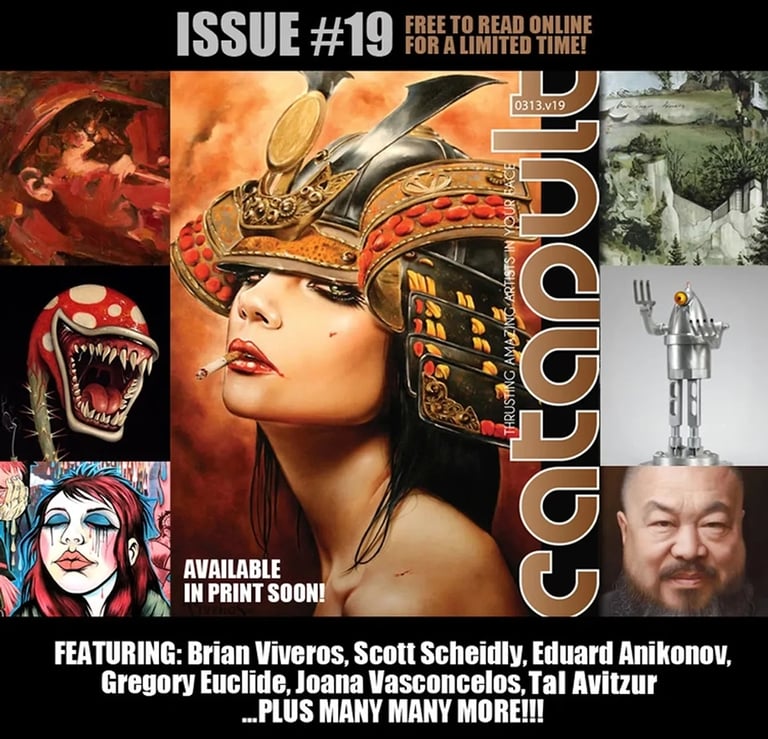 Cover of the March 2013 issue of Catapult magazine.