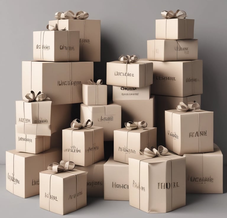A happy tan and white mixed-breed dog playing with a red rubber chew toy on a sandy beach.