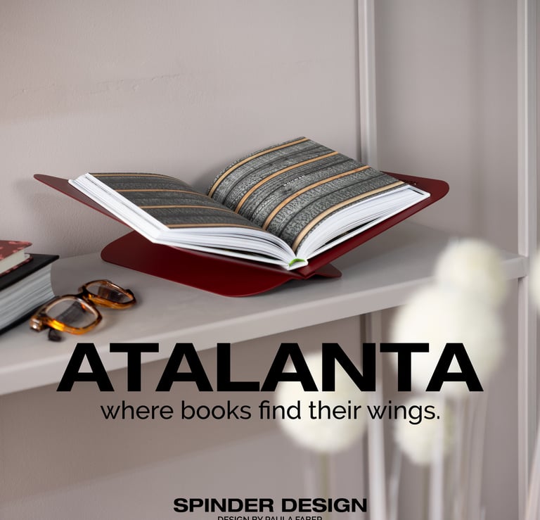 Productposter ATALANTA burgundy