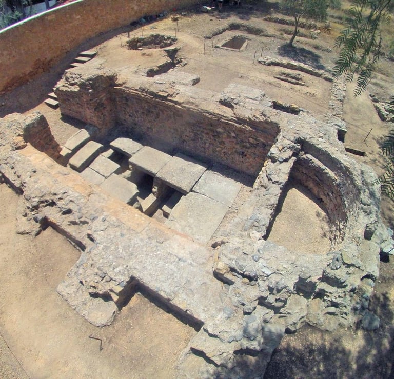 The Martyrium of La Alberca, a district of the city of Murcia, is a Roman mausoleum that has been da
