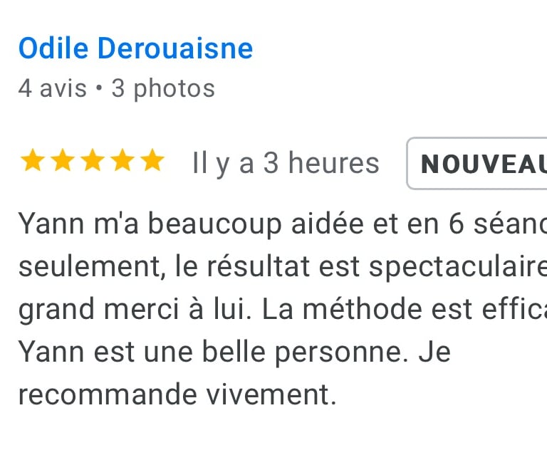 Commentaire google