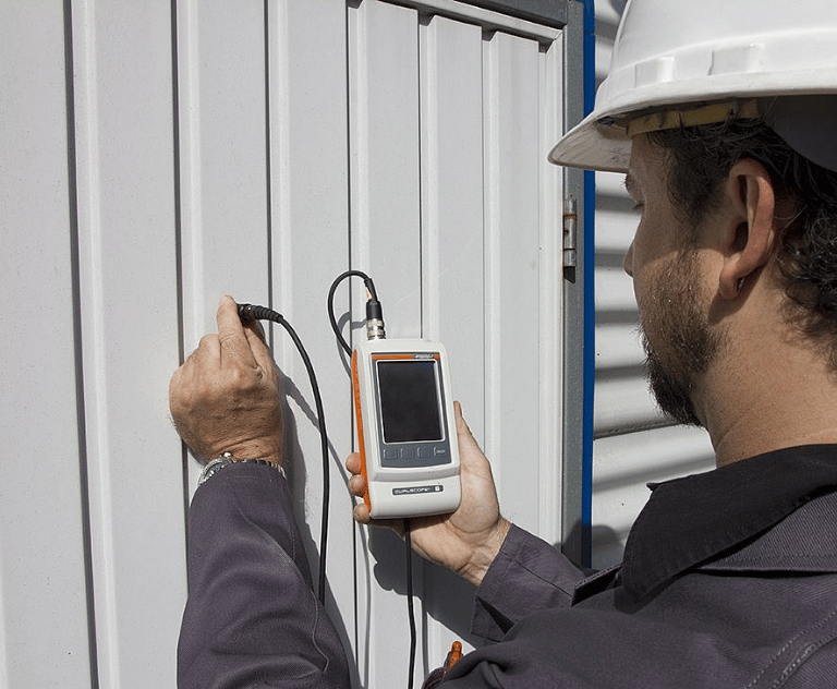 coating thickness on metal body