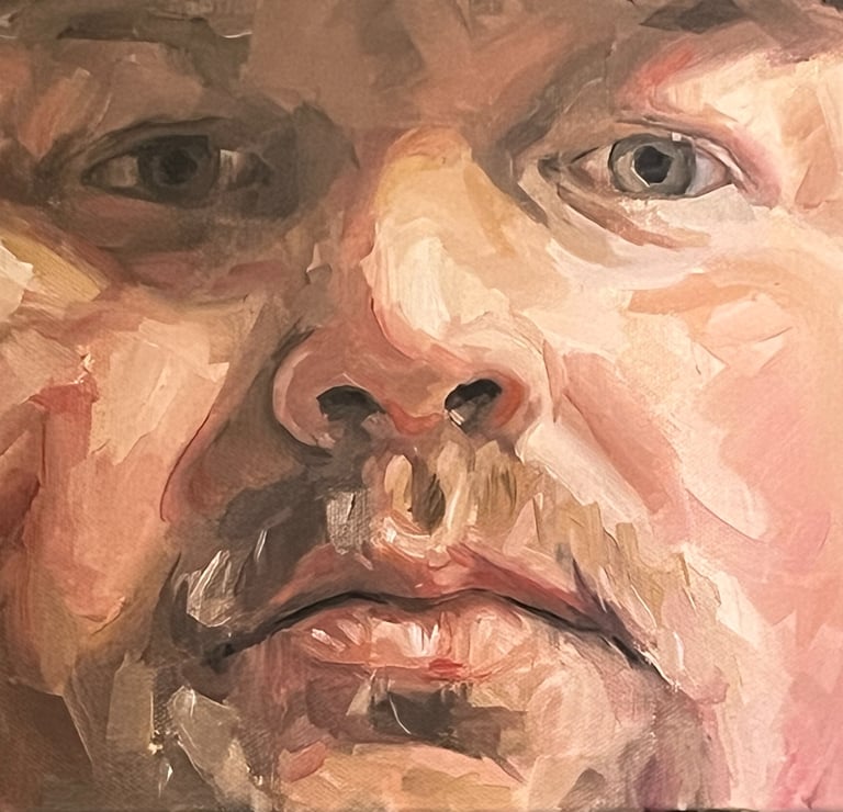 Head Study James 8x10" Oil on canvas