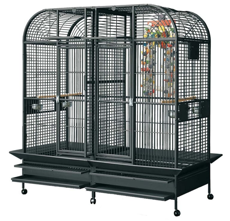 exoticmacawparrots.com- parrot cage