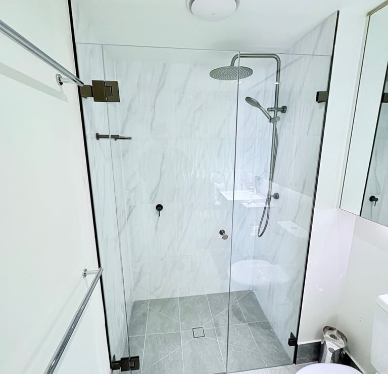 Frameless Shower Screen