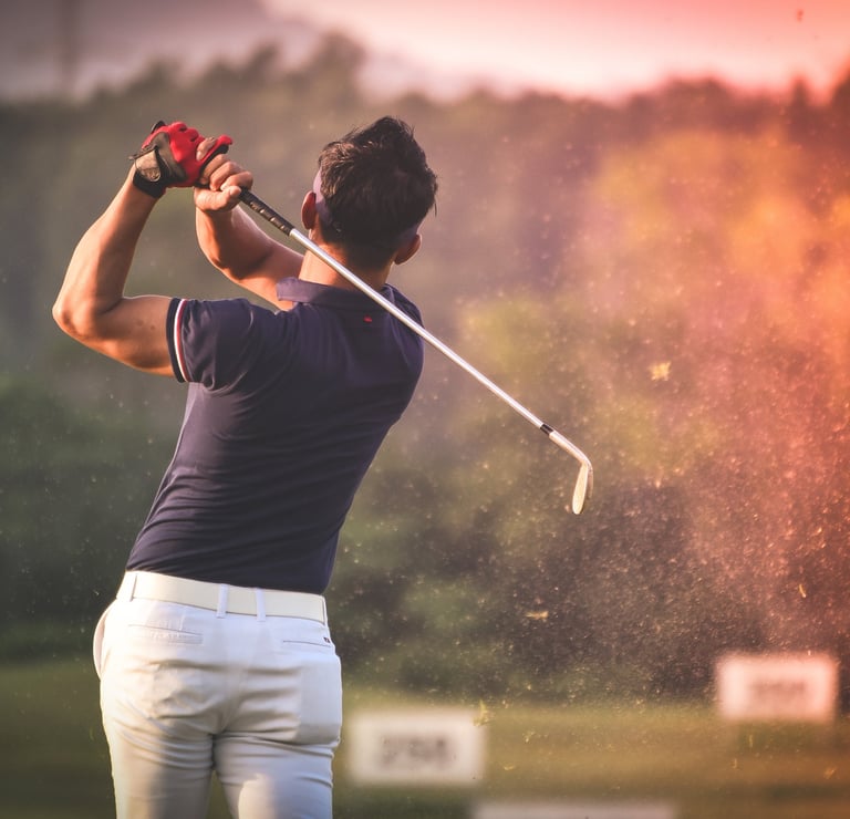 beautiful golf in Pattaya