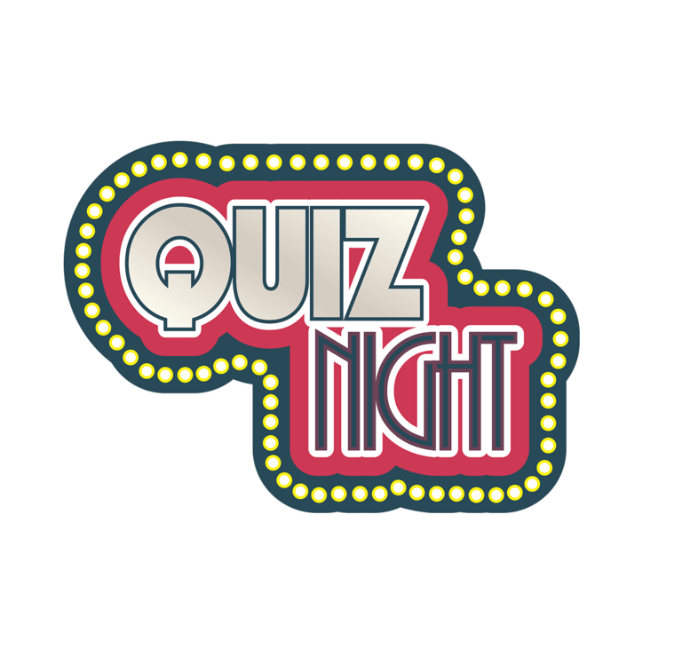 a logo for a quiz night