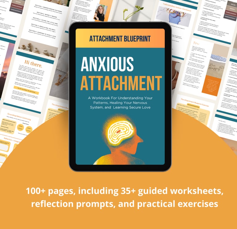 Anxious Attachment waiting digital workbook