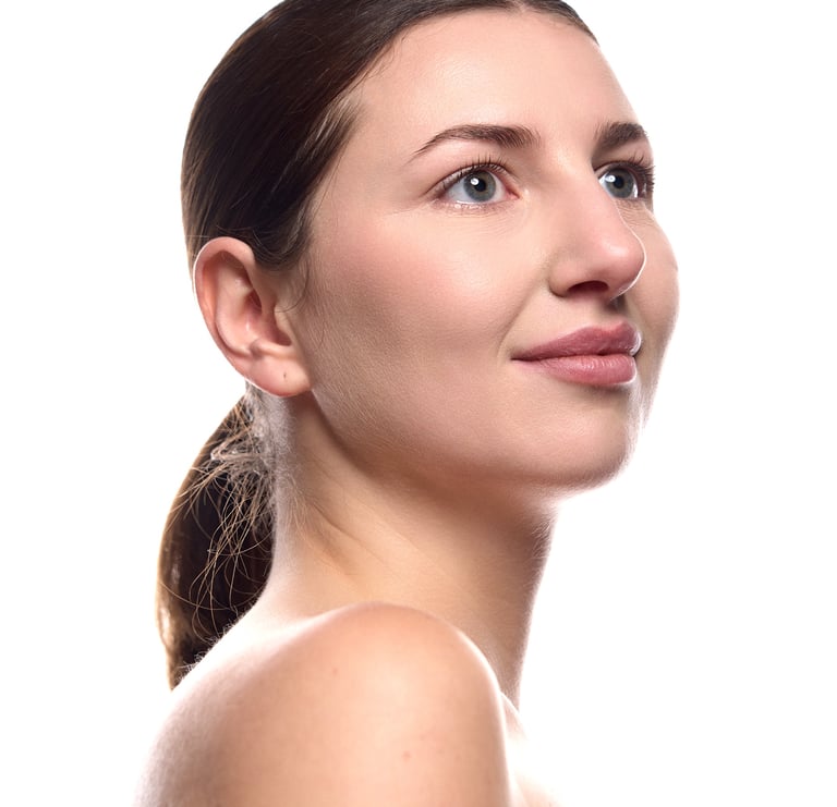 photo de beauté pour une crème, photo au naturel