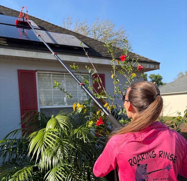 solar panel cleaning company