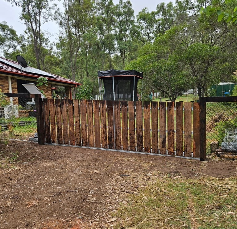 Solar Powered Electric Gate