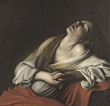 painting of Mary Magdalene in ecstasy