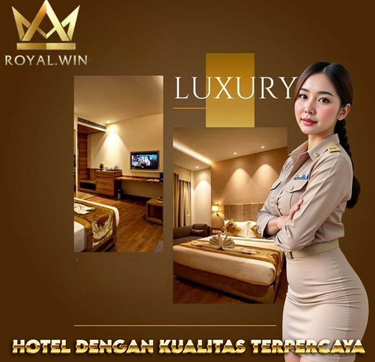 Fasad Royal Indonesia Hotel yang elegan dengan standar pelayanan berkualitas terpercaya.