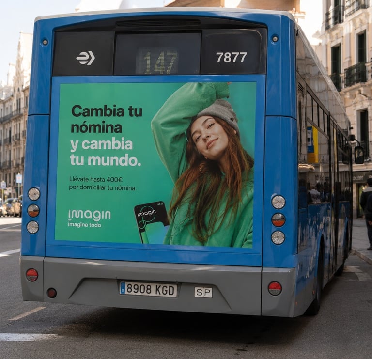 Publicidad en Autobuses en Madrid Contacto