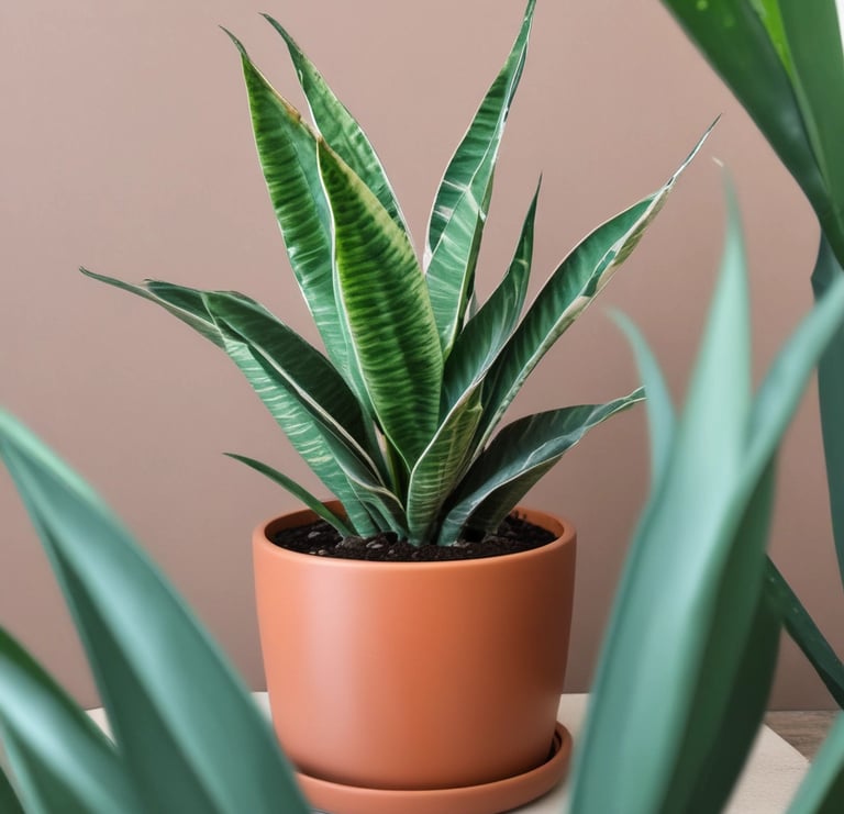 Snake Plant (Sansevieria trifasciata)