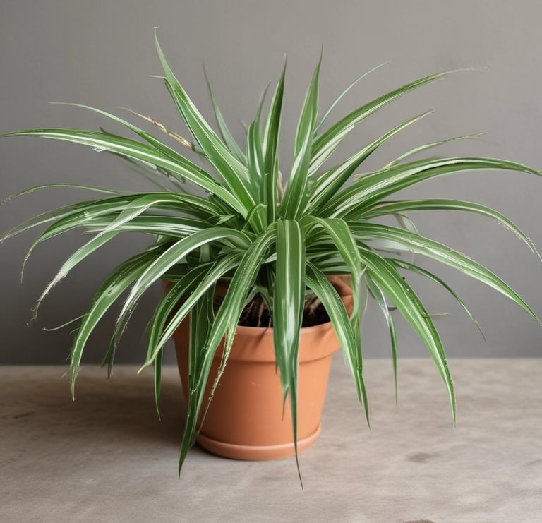 Spider Plant (Chlorophytum comosum)