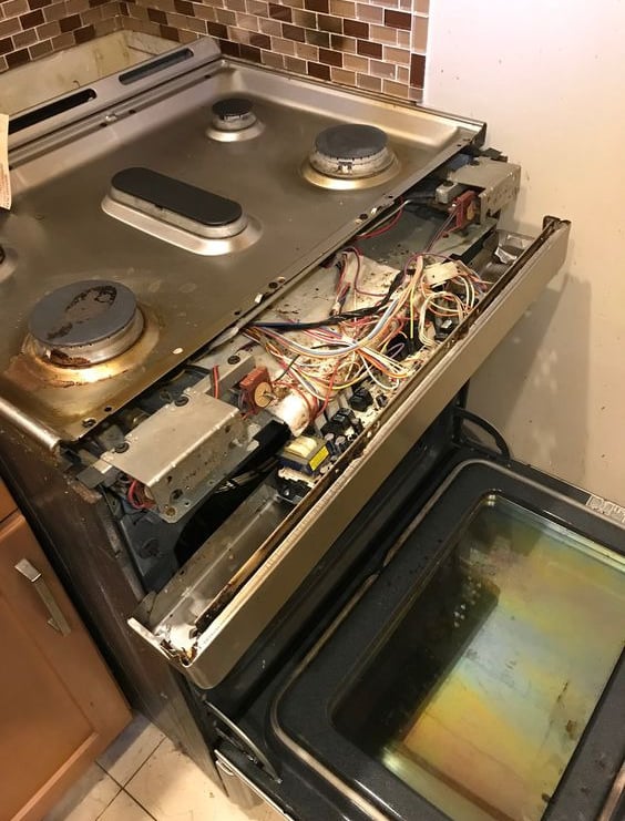 gas range repair in LA California