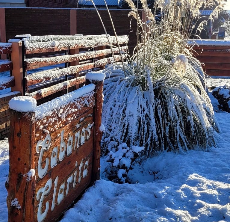 nieve cabañas vacaciones bariloche