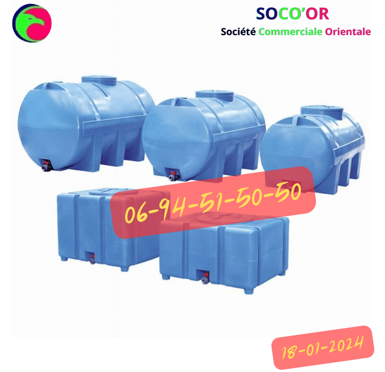 citerne d'eau 10000 litres maroc