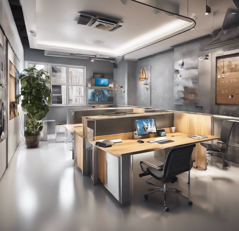 three men sitting while using laptops and watching man beside whiteboard