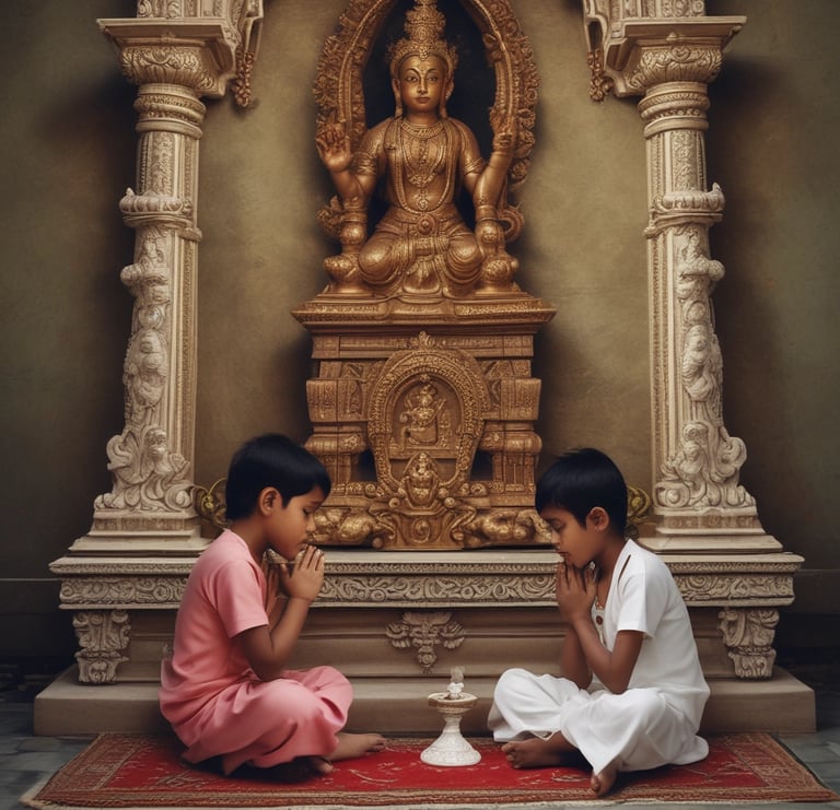 man in orange long sleeve shirt sitting beside woman in blue long sleeve shirt