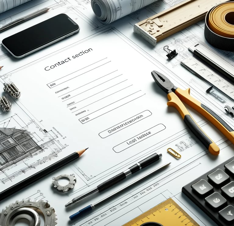 a desk with a calculator and a calculator