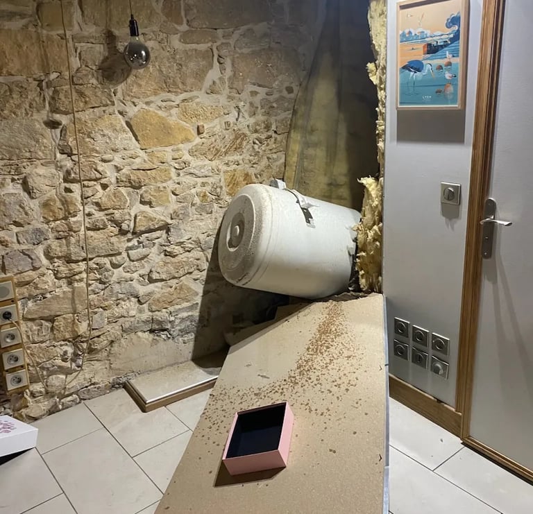chauffe-eau lyon arraché sos plombier lyon