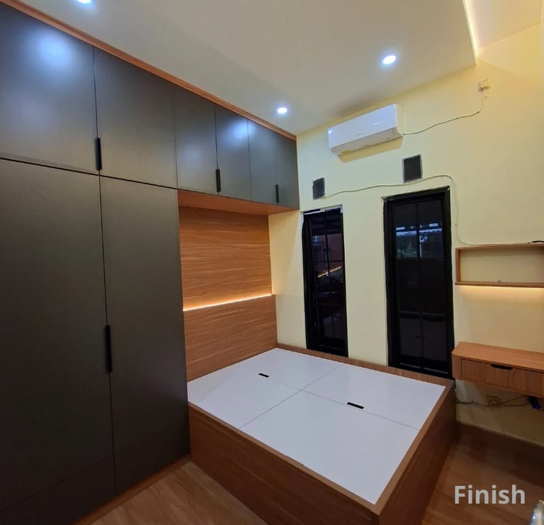 interior kamar tidur