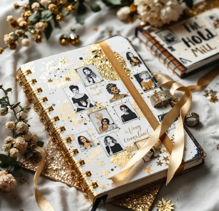 Eco-friendly self-reflection journal - sustainable stationery from The Craz