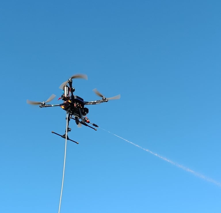 Drone de pulvérisation