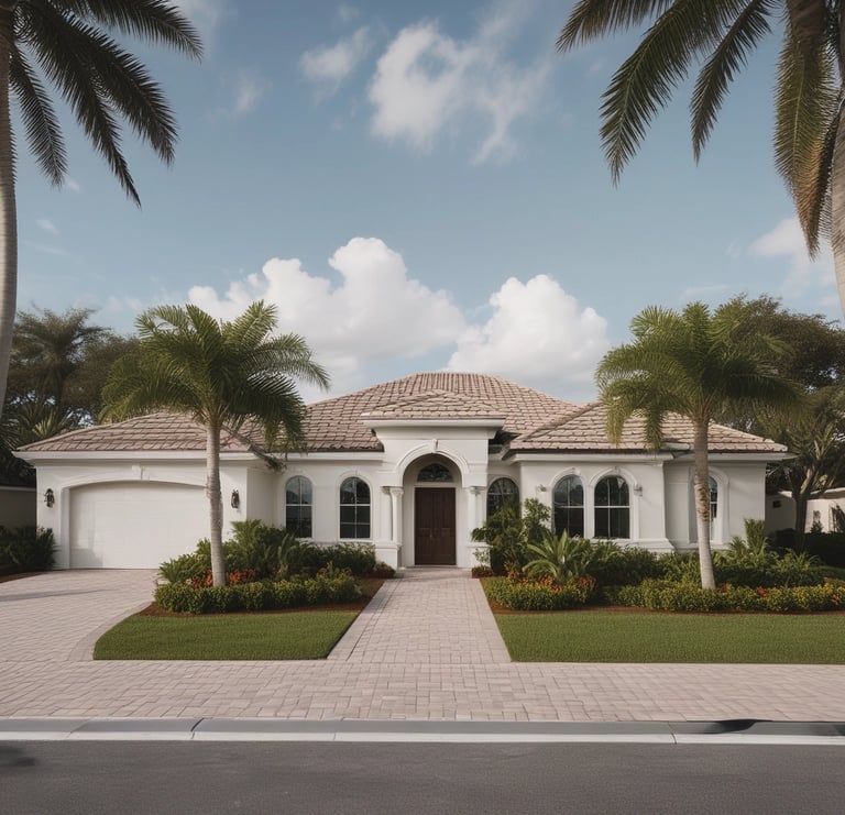 Charming single-family home with lush garden