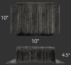 topes laminados para anden 