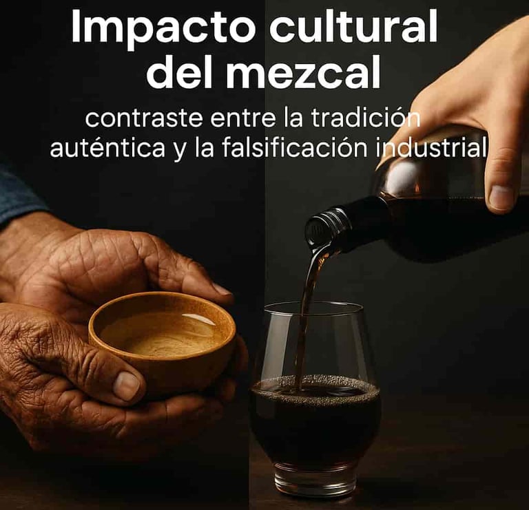  Impacto cultural del mezcal: contraste entre la tradición auténtica y la falsificación industrial