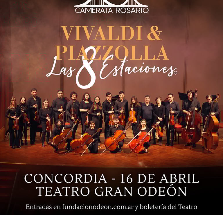 Camerata Rosario en Concordia 2026